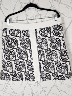 Lopez Paisley Swirl Print Mini Skort